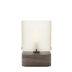 Lampe de table ByEve - Cubo Walnut 30